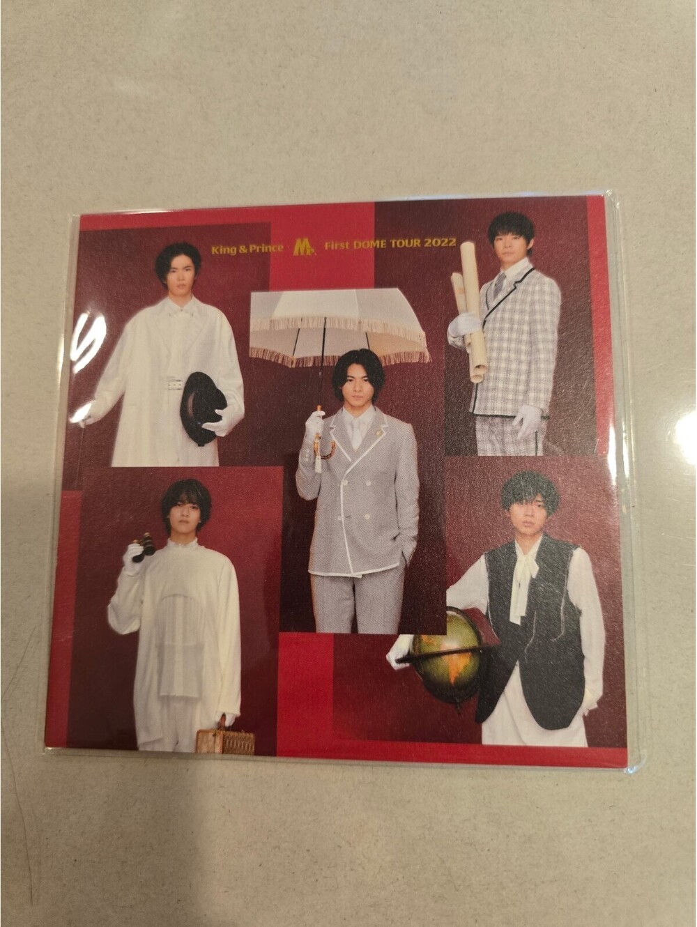 King & Prince First Dome Tour 2022 Postcard –Unopened, JP JPN Idol,